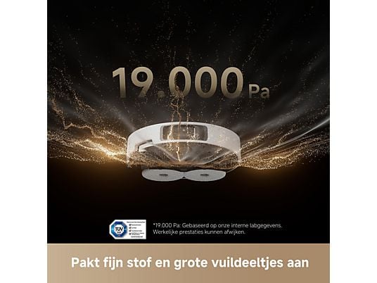 DREAME L40s Pro Ultra Wit Robotstofzuiger Wit