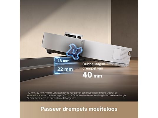 DREAME L40s Pro Ultra Wit Robotstofzuiger Wit