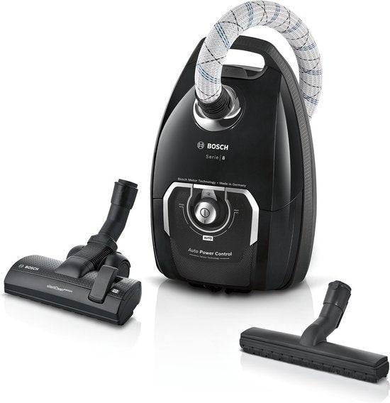 Bosch In'genius BGL8X329 Serie 8 - Stofzuiger met zak - 15 mtr bereik - Vacuum cleaner - HEPA13 - Zwart