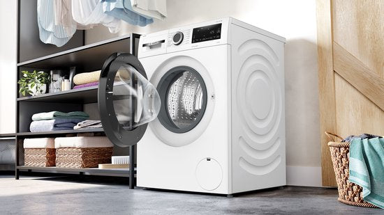 Bosch WGG244FONL - Serie 6 - Wasmachine met stoom - 9 kg - 1400 rpm - Automatisch doseren - Iron Assist: vermindert kreukels tot 50% - Energielabel A - Bespaar water met Active Water Plus
