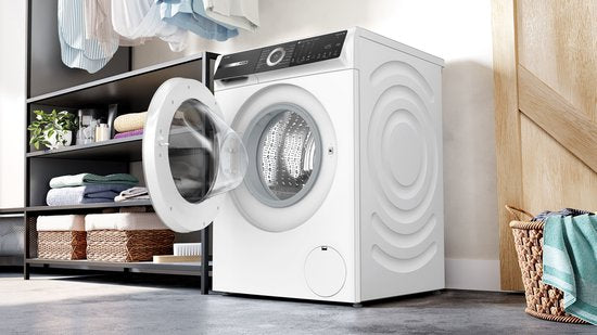 Bosch WGH246A7NL - Serie 6 - Wasmachine met stoom - 9 kg - 1600 rpm - Automatisch doseren - Home Connect - Iron Assist vermindert kreukels tot 50% - Energielabel A