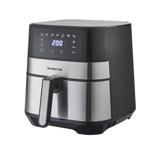 Inventum GF500HLD Airfryer - 5L - 1700W - Black/Stainless Steel - Frituurpan