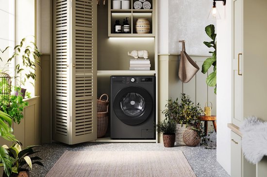 LG F4WR7011SYB wasmachine 11 kg met AI DD voor slimme stofverzorging - TurboWash 39 voor sneller wassen - hygiënisch wassen met stoom en ThinQ slimme bediening. Energieklasse A‑10%