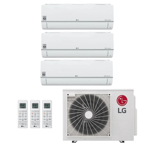 LG MU3R21-091212 Triple-split airco, Set, 6.2kW, Wit