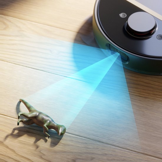 Philips HomeRun Aqua 7000 Series XU710001 - Robotstofzuiger met Dweilfunctie - Incl. Laadstation - Zwart  Goud - App Connected