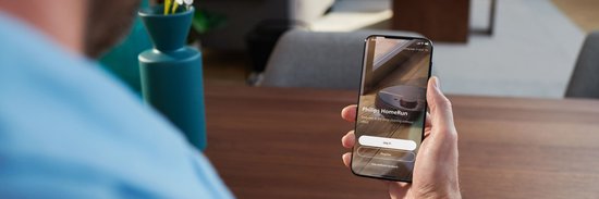 Philips HomeRun Aqua 7000 Series XU710001 - Robotstofzuiger met Dweilfunctie - Incl. Laadstation - Zwart  Goud - App Connected