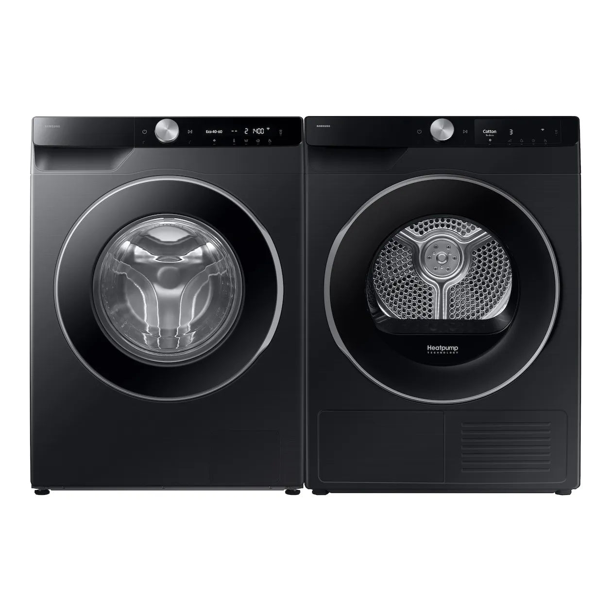 Samsung SuperSpeed 6000-serie WW11DG6B25LB Zwart