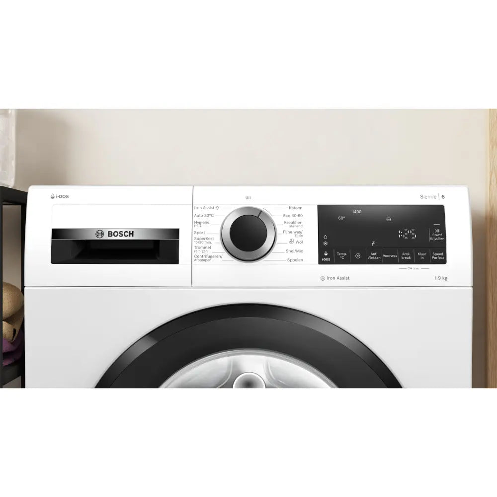 Serie 6 - Wasmachine, voorlader - 9 kg - max. 1400 rpm